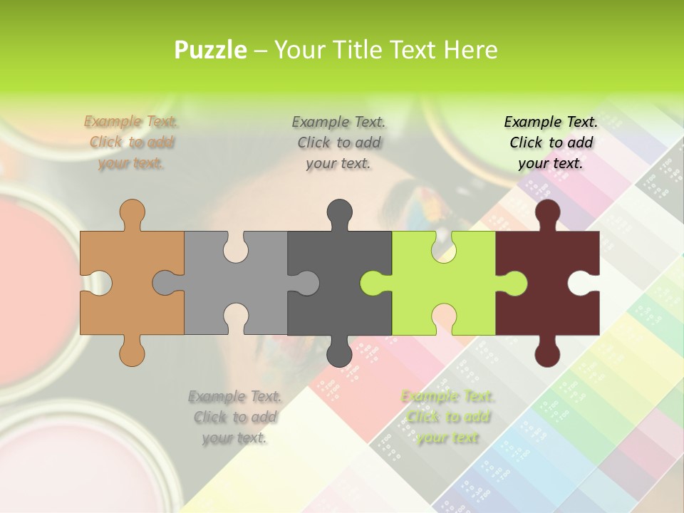 Color Covering Designer PowerPoint Template