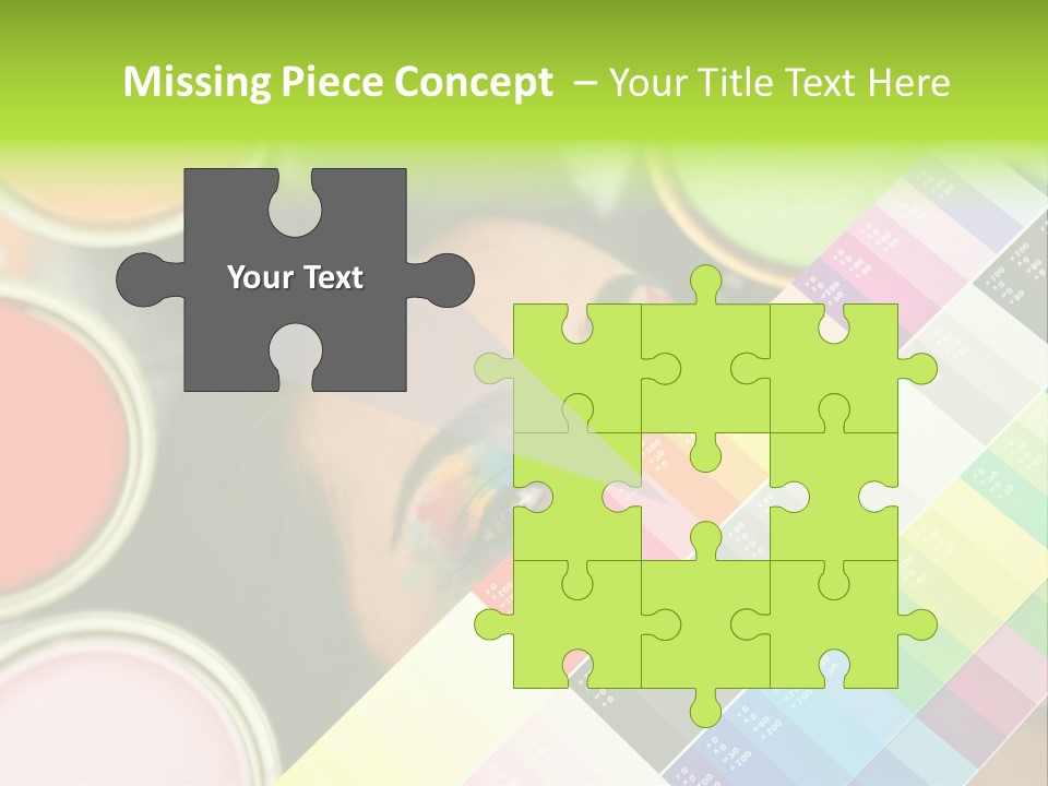 Color Covering Designer PowerPoint Template