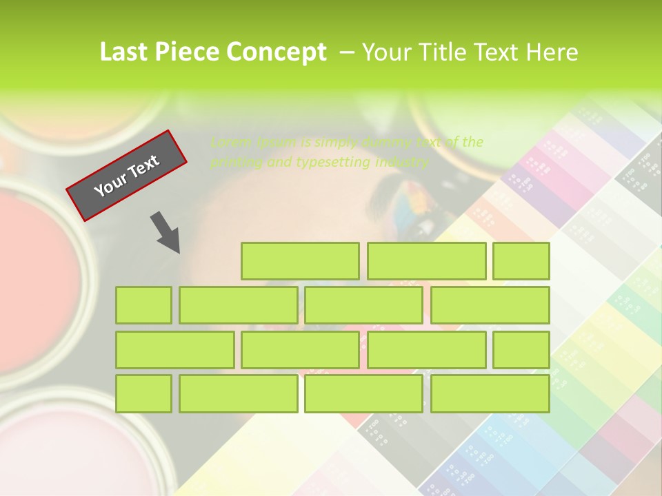 Color Covering Designer PowerPoint Template