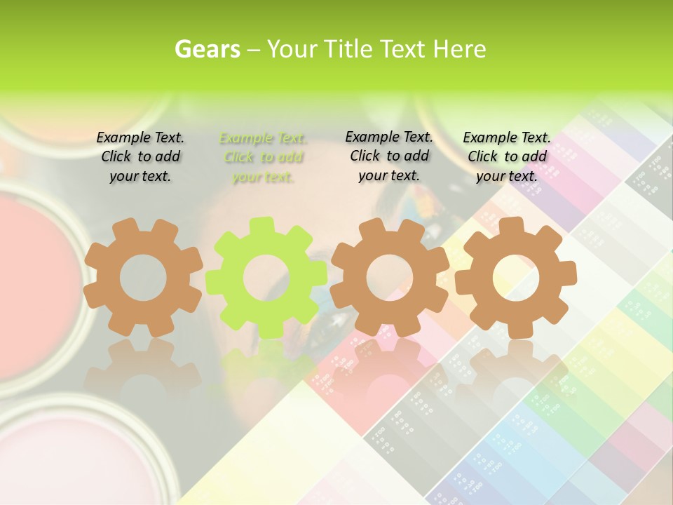 Color Covering Designer PowerPoint Template