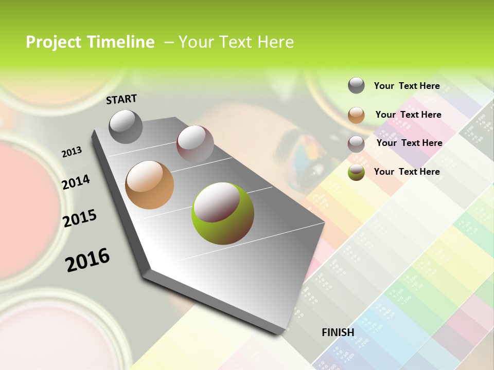 Color Covering Designer PowerPoint Template