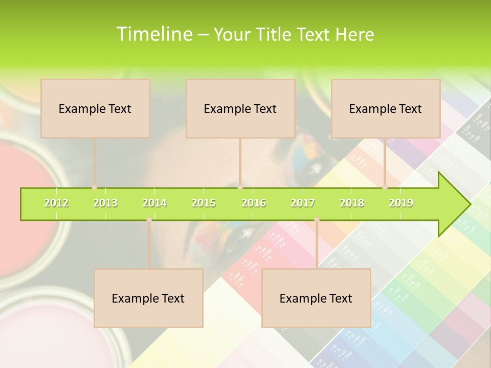 Color Covering Designer PowerPoint Template