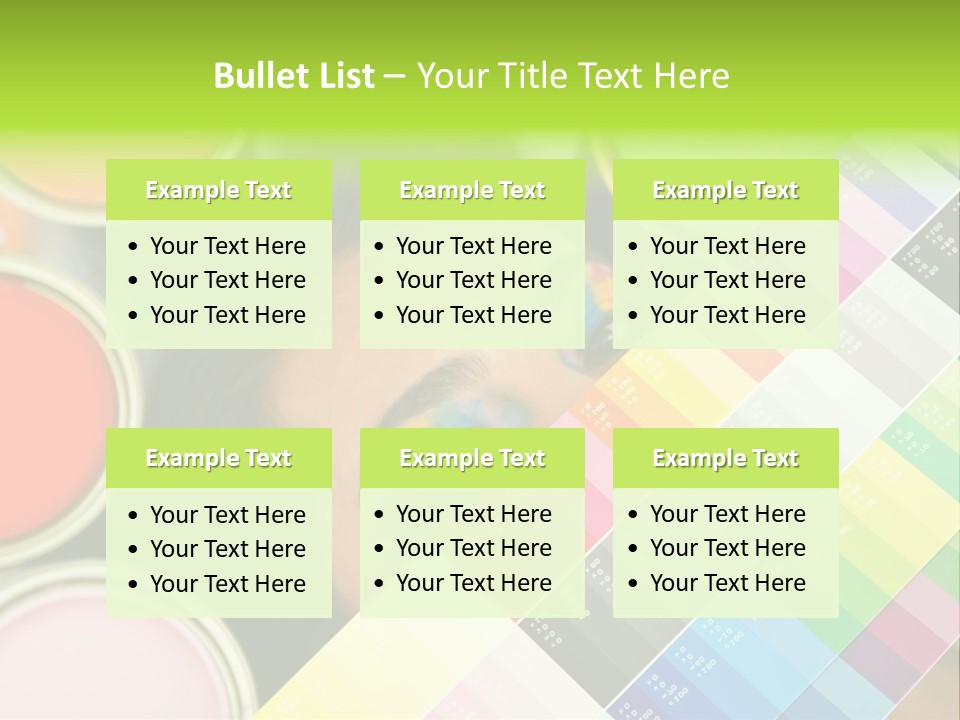Color Covering Designer PowerPoint Template