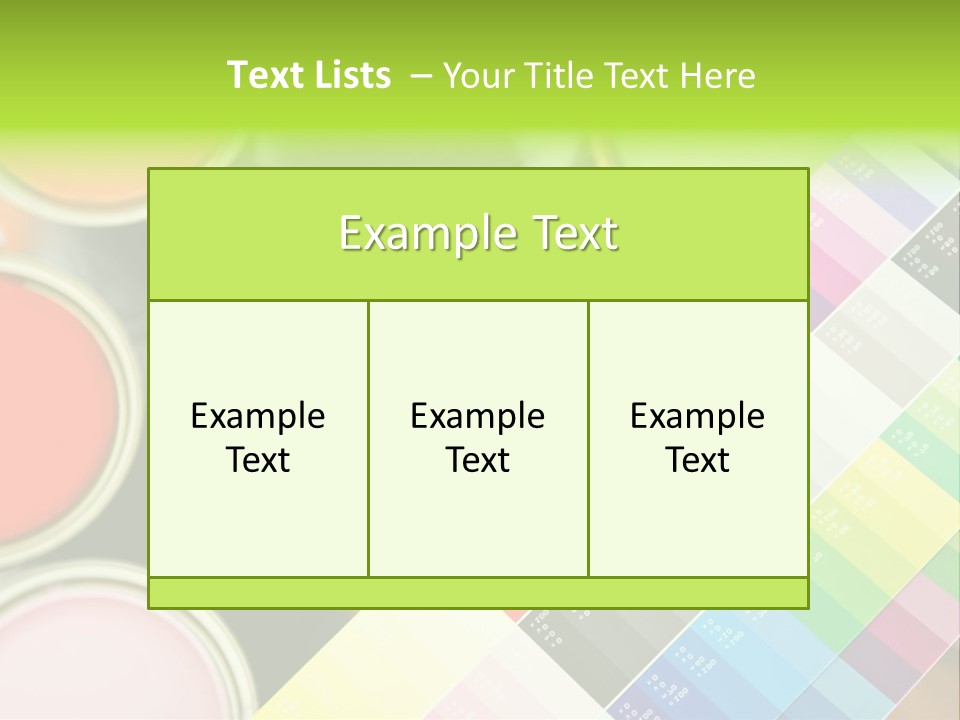 Color Covering Designer PowerPoint Template