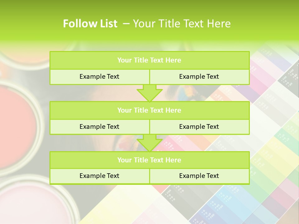 Color Covering Designer PowerPoint Template