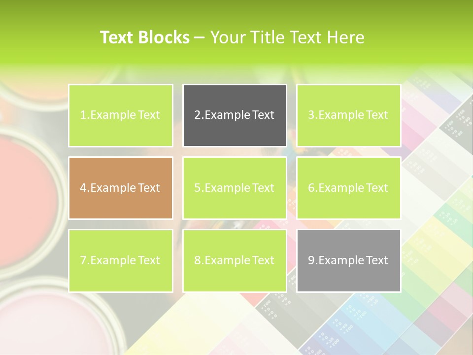 Color Covering Designer PowerPoint Template