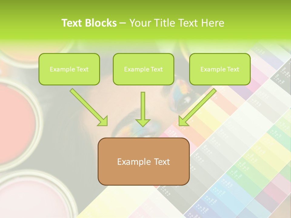 Color Covering Designer PowerPoint Template