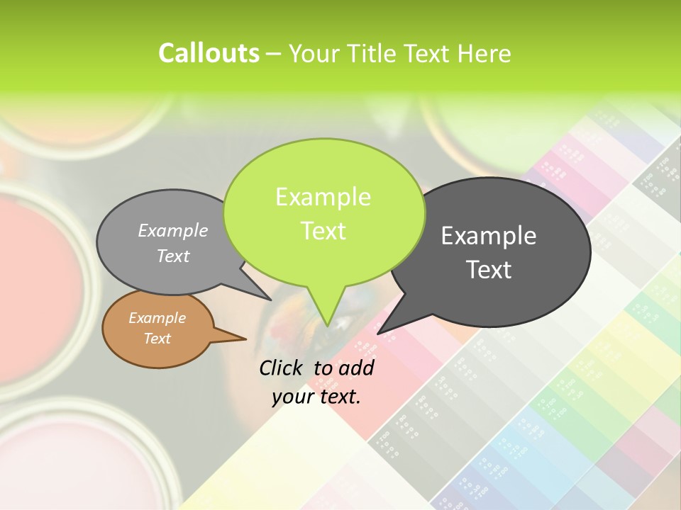 Color Covering Designer PowerPoint Template