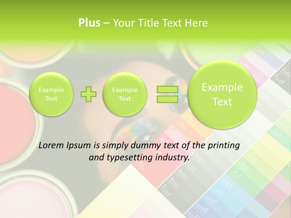 Color Covering Designer PowerPoint Template