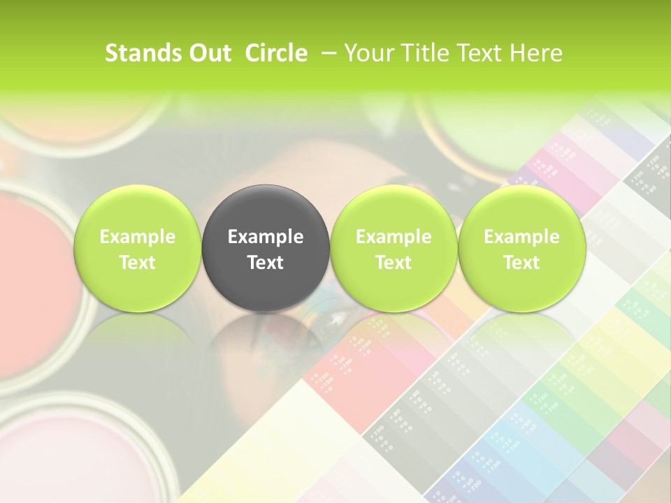 Color Covering Designer PowerPoint Template