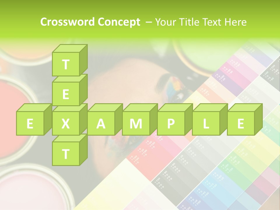 Color Covering Designer PowerPoint Template