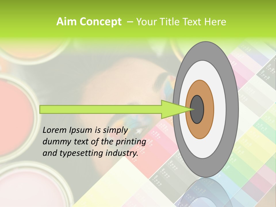 Color Covering Designer PowerPoint Template