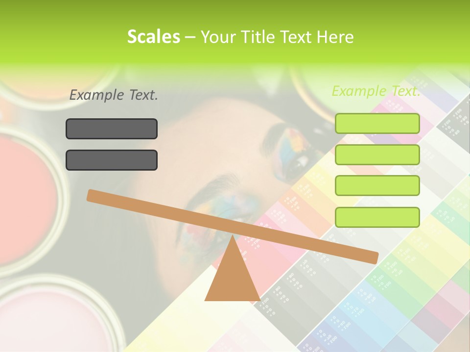 Color Covering Designer PowerPoint Template