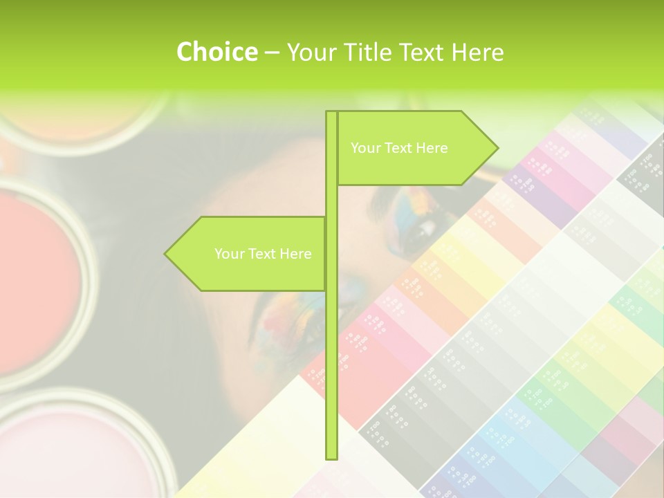 Color Covering Designer PowerPoint Template