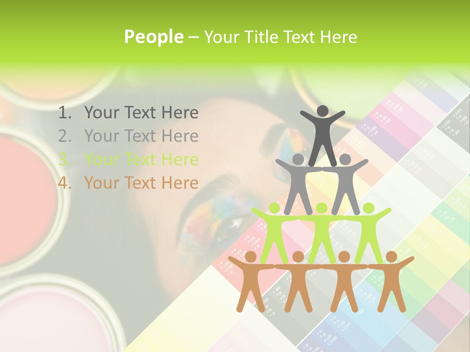 Color Covering Designer PowerPoint Template