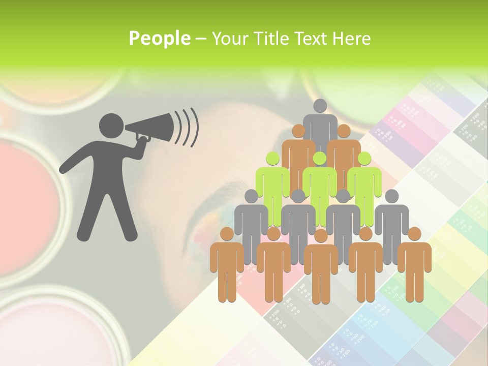 Color Covering Designer PowerPoint Template