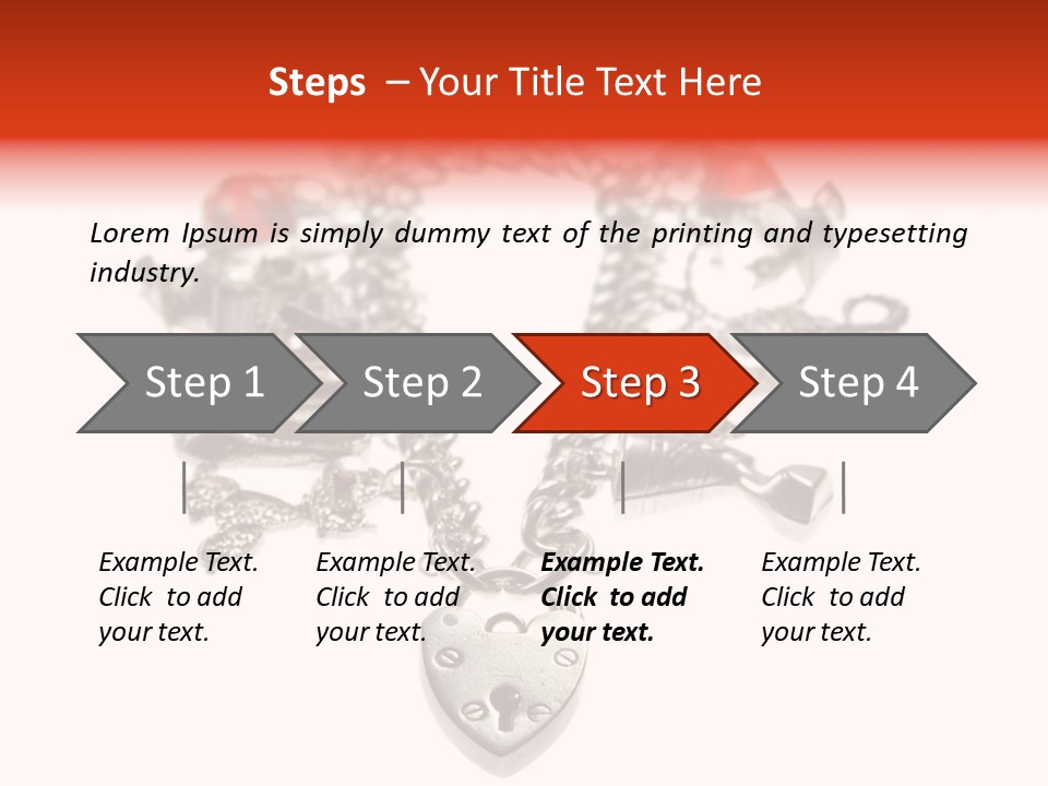 Charm Jewelery Old PowerPoint Template