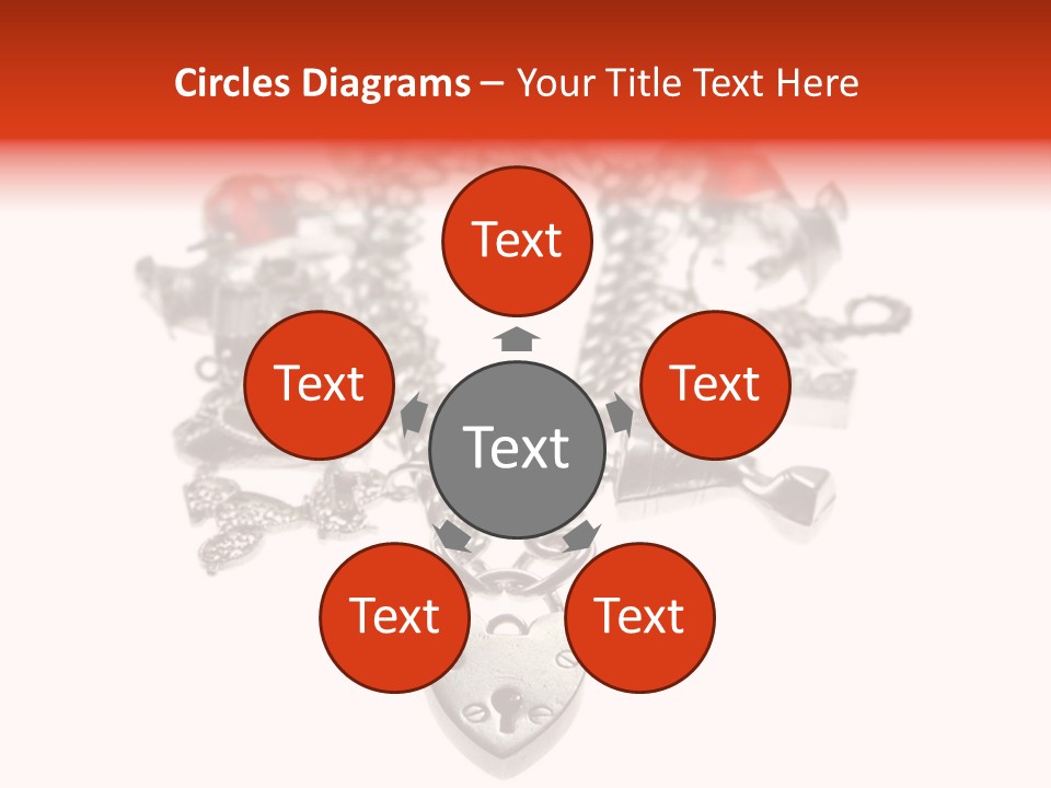 Charm Jewelery Old PowerPoint Template