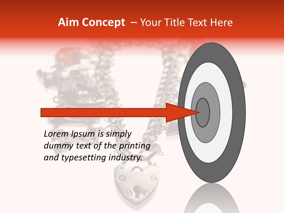 Charm Jewelery Old PowerPoint Template