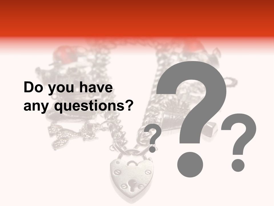 Charm Jewelery Old PowerPoint Template