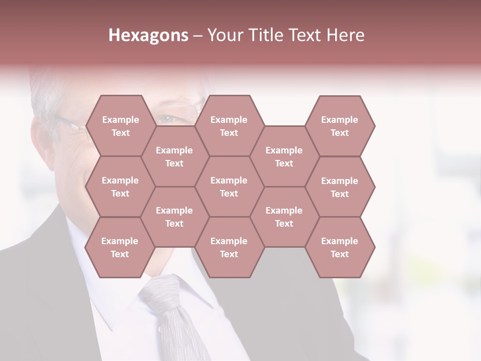 Sad Real Businessman PowerPoint Template