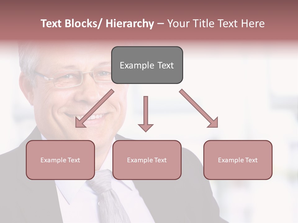 Sad Real Businessman PowerPoint Template