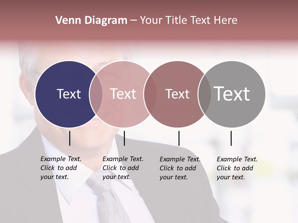 Sad Real Businessman PowerPoint Template