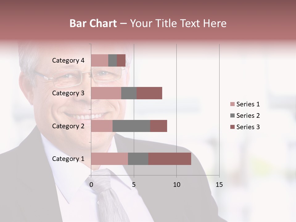 Sad Real Businessman PowerPoint Template