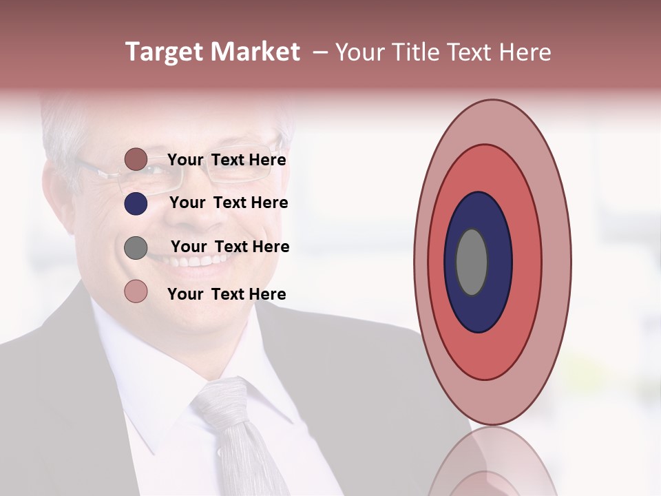 Sad Real Businessman PowerPoint Template