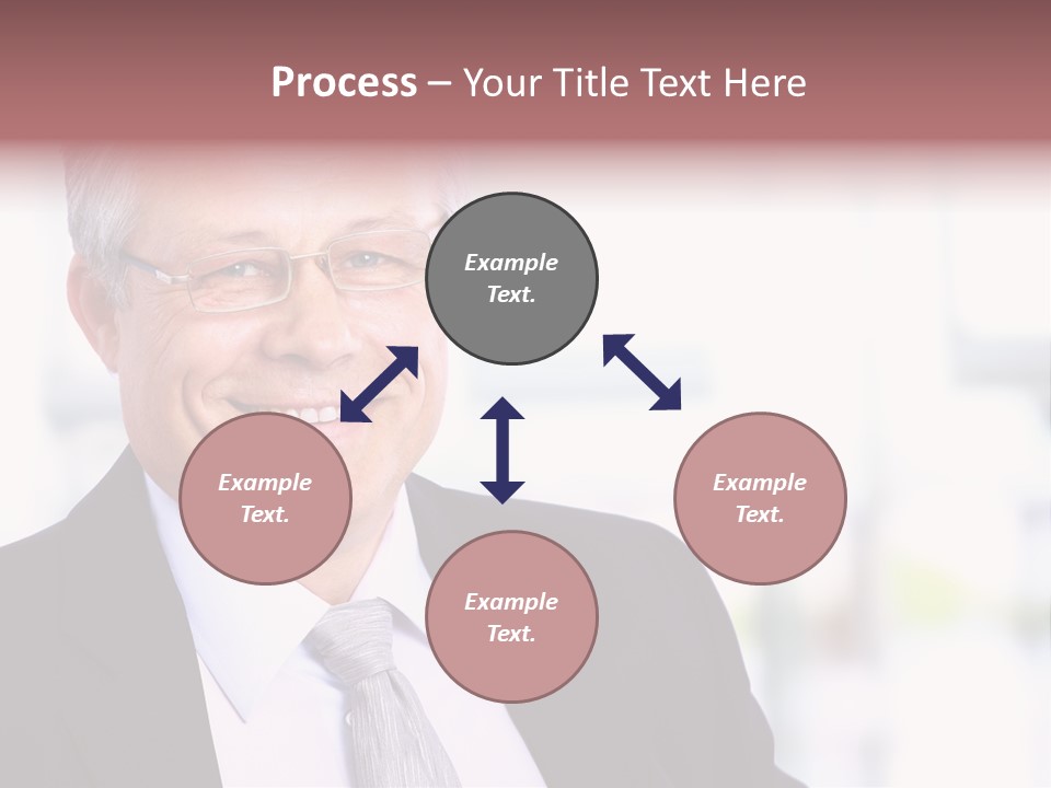 Sad Real Businessman PowerPoint Template