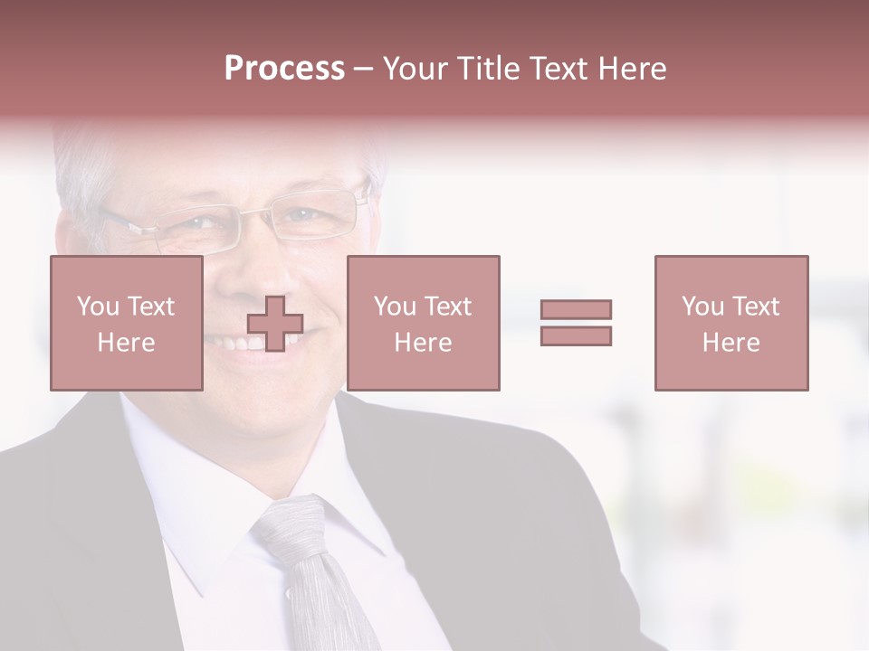 Sad Real Businessman PowerPoint Template