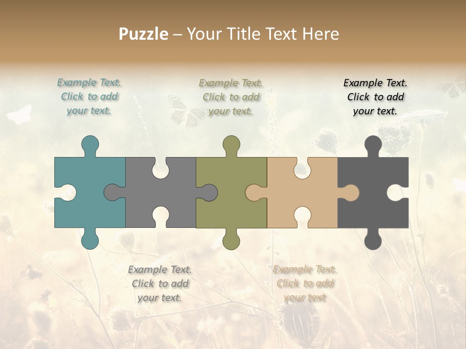 Season Park Nature PowerPoint Template