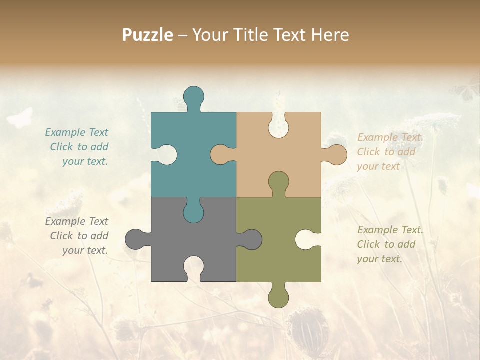 Season Park Nature PowerPoint Template