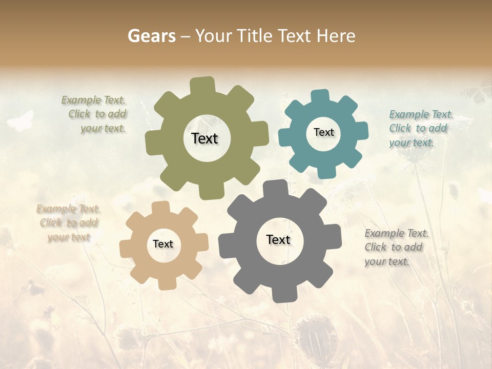 Season Park Nature PowerPoint Template