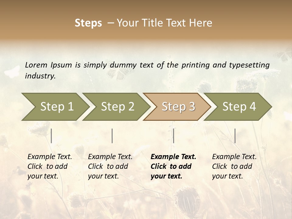 Season Park Nature PowerPoint Template