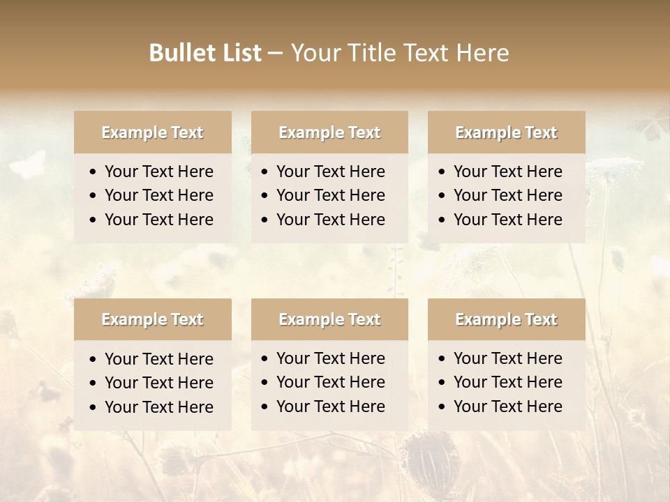 Season Park Nature PowerPoint Template