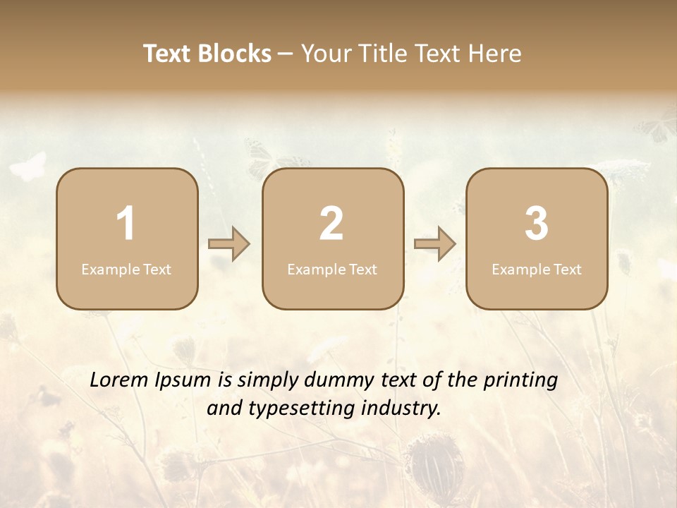 Season Park Nature PowerPoint Template