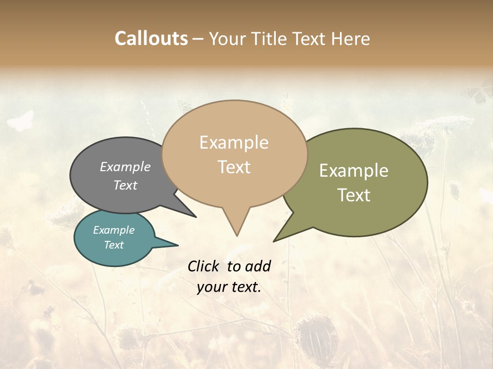 Season Park Nature PowerPoint Template