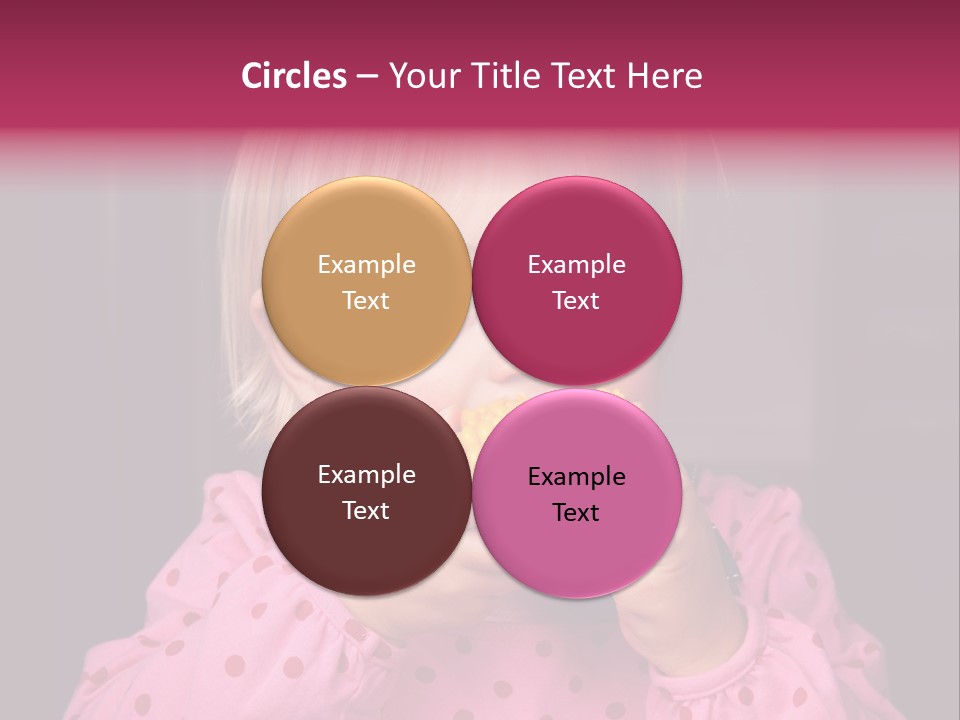 Lifestyle Caucasian Vegetable PowerPoint Template