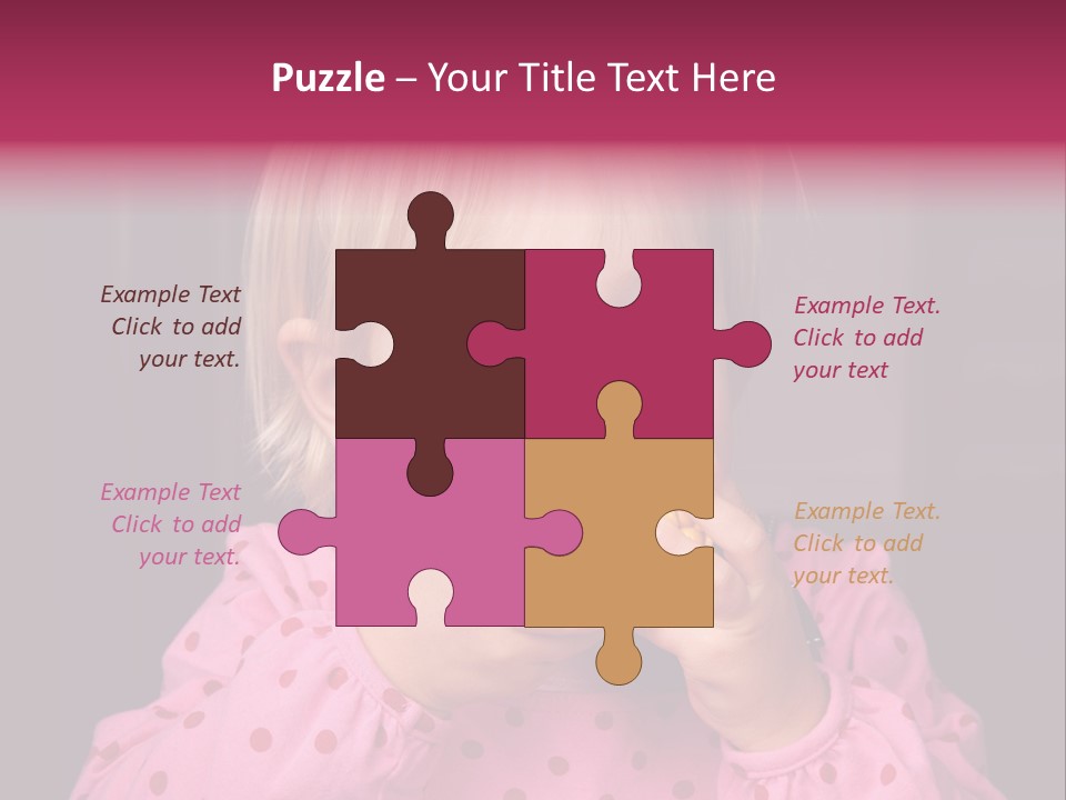 Lifestyle Caucasian Vegetable PowerPoint Template