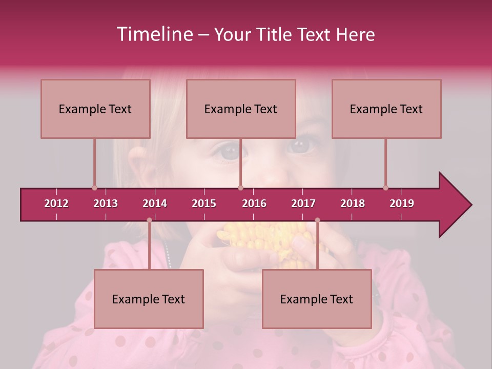 Lifestyle Caucasian Vegetable PowerPoint Template