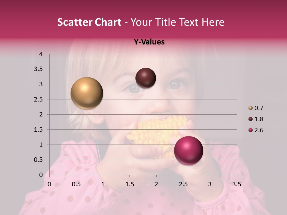 Lifestyle Caucasian Vegetable PowerPoint Template