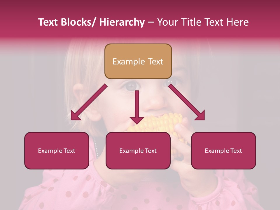 Lifestyle Caucasian Vegetable PowerPoint Template