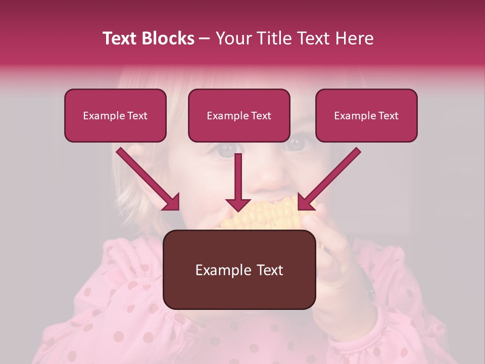 Lifestyle Caucasian Vegetable PowerPoint Template