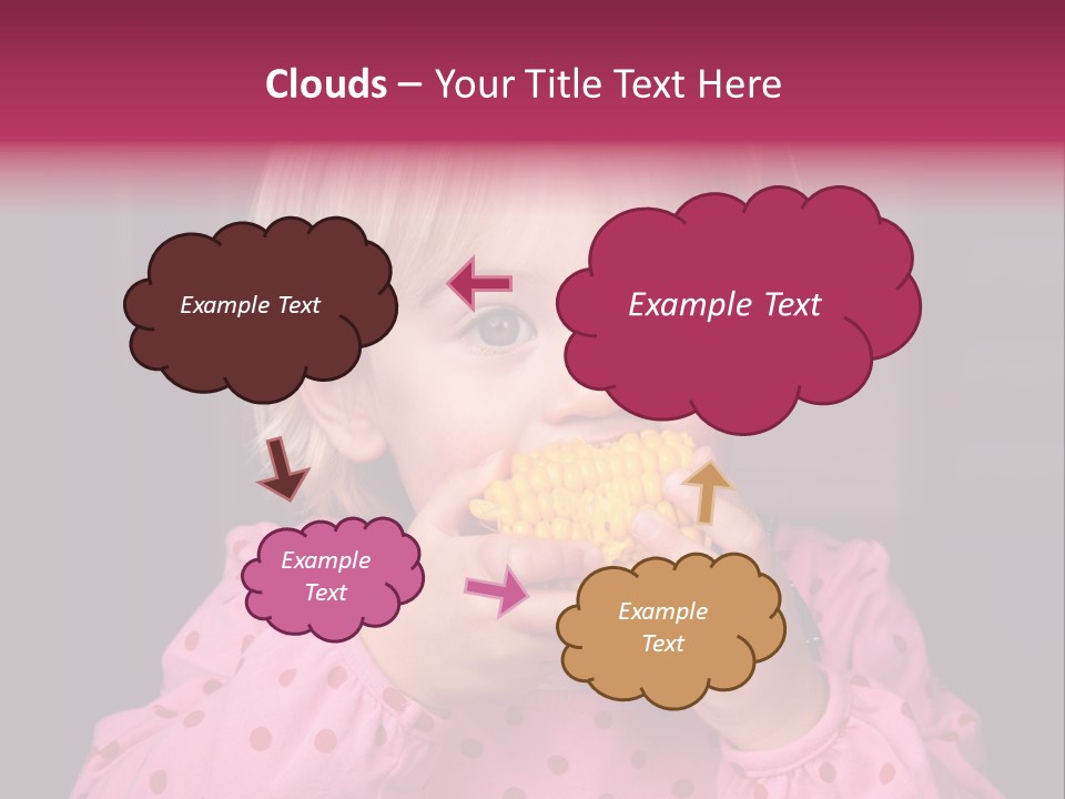 Lifestyle Caucasian Vegetable PowerPoint Template