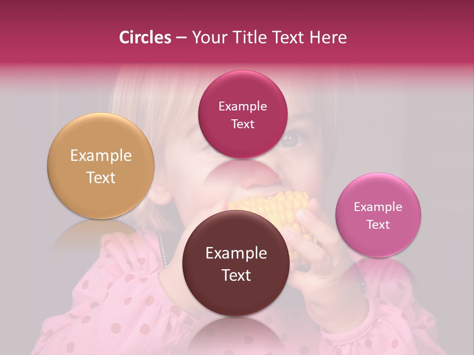 Lifestyle Caucasian Vegetable PowerPoint Template