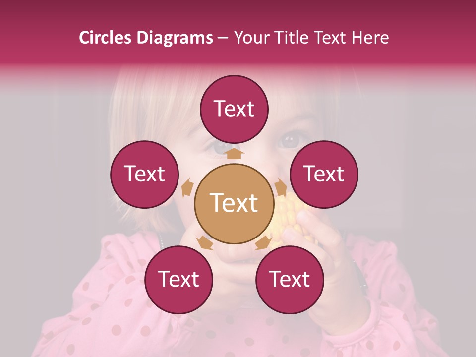 Lifestyle Caucasian Vegetable PowerPoint Template