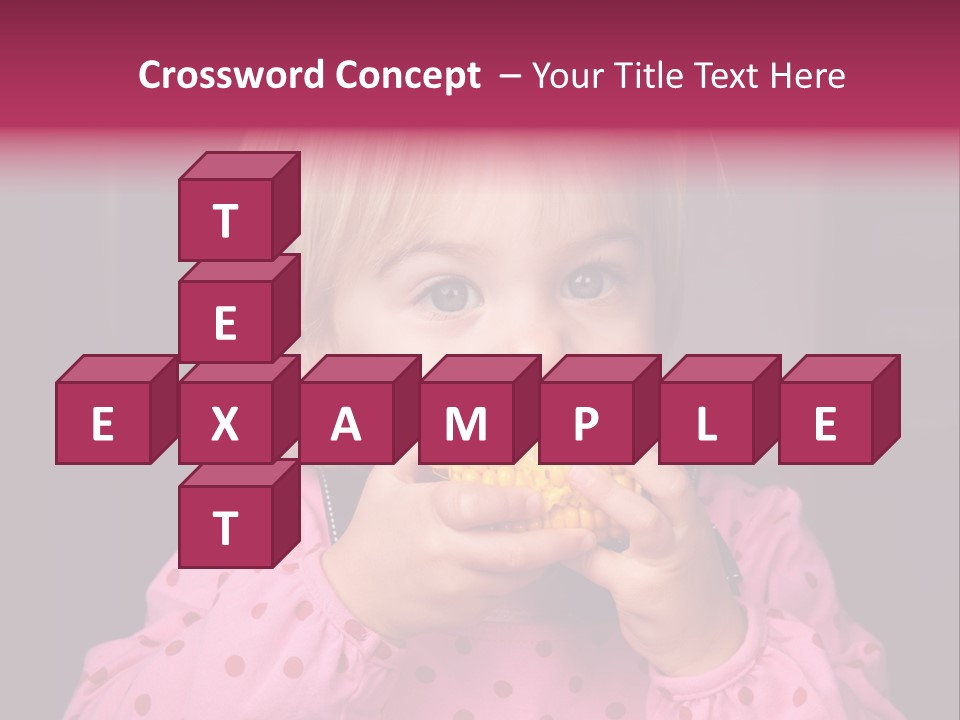 Lifestyle Caucasian Vegetable PowerPoint Template