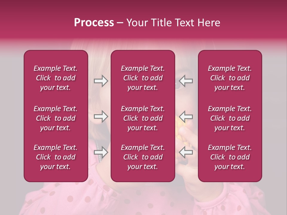 Lifestyle Caucasian Vegetable PowerPoint Template