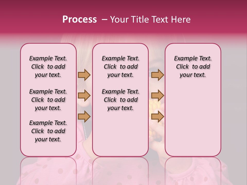 Lifestyle Caucasian Vegetable PowerPoint Template